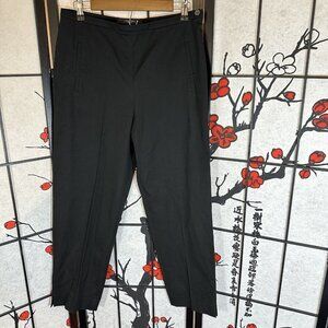 パンツ Max Mara Malika Trousers In Gold Laminated Linen Linen and silk straight trousers, light gold | 